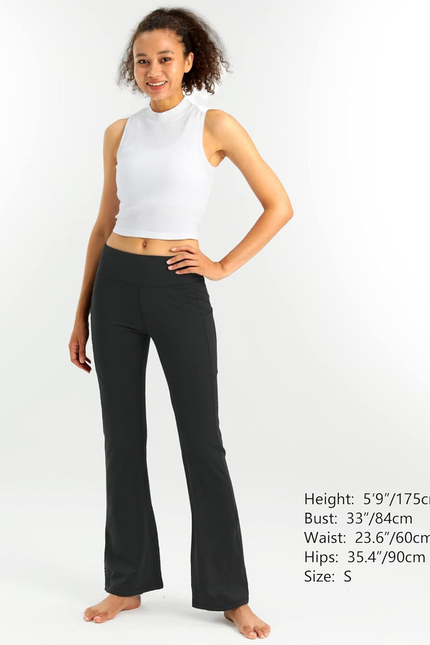 Stelle Women High Waisted Leggings with Pockets 30" Tummy Control Workout Runnin