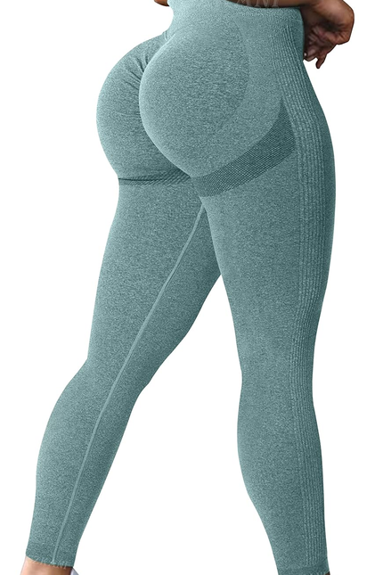 SZKANI Butt Lifting Leggings for Women Booty High Waisted Workout Yoga Pants Scr