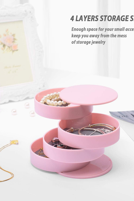 Jewelry Organizer, Small Jewelry Box Earring Holder for Women, Jewelry Storage B
