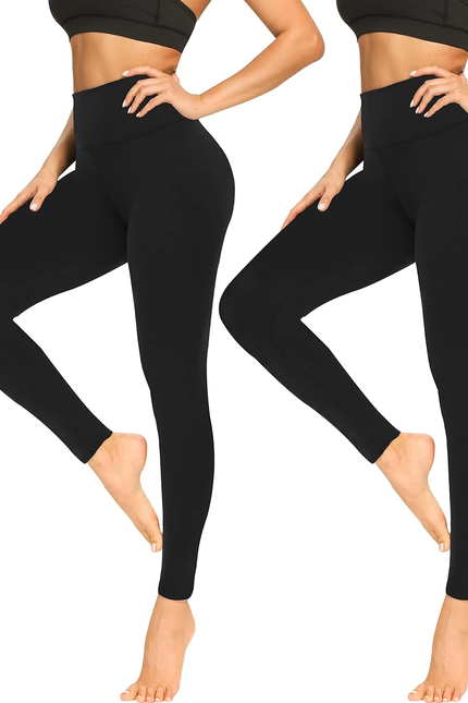 Buttery Soft Leggings for Women - High Waisted Tummy Control No See through Work