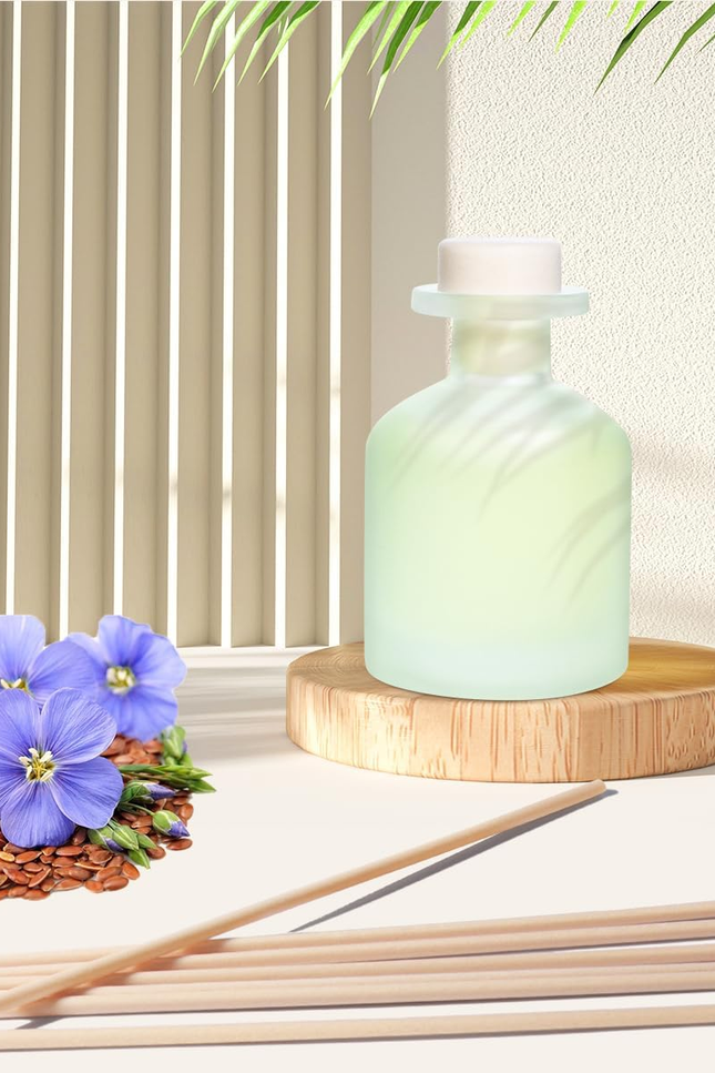 Reed Diffuser - Clean Linen 3.38Oz (100Ml)*1 Pack Essential Oil Reed Diffuser Se