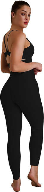 High Waisted Leggings for Women 25" Tummy Control Yoga Pants Buttery Soft for Gy