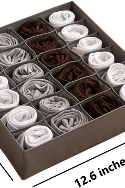 Collapsible Fabric Drawer Organizer Divider,Closet Storage Box Bins Containers f