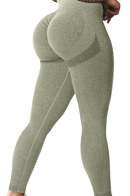 SZKANI Butt Lifting Leggings for Women Booty High Waisted Workout Yoga Pants Scr