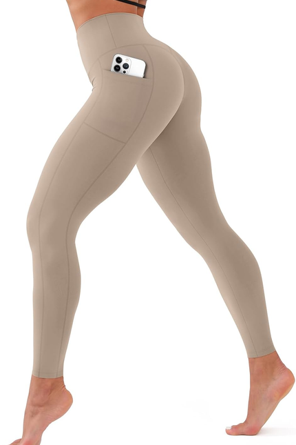 High Waisted Leggings for Women Soft Tummy Control Pants Non See through Workout