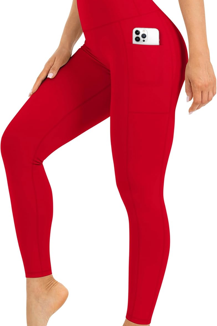 High Waist Leggings Women Tummy Control Butt Lift Yoga Pants Non See Through