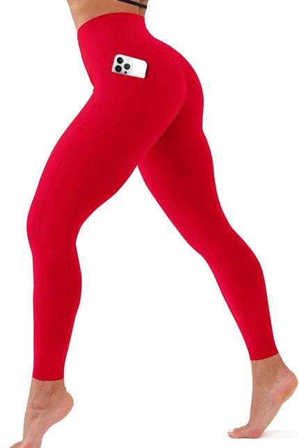 CHARMKING High Waisted Leggings for Women – Soft Tummy Control Yoga Pants Workou