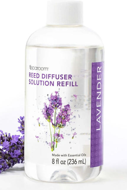 Reed Diffuser Oil Refill – Lavender Scent, 8Oz Bottle for Home Fragrance, Calmin