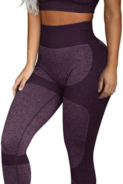 OLCHEE Women’S Workout Sets 2 Piece - Seamless Yoga Leggings and Cross-Strap Spo