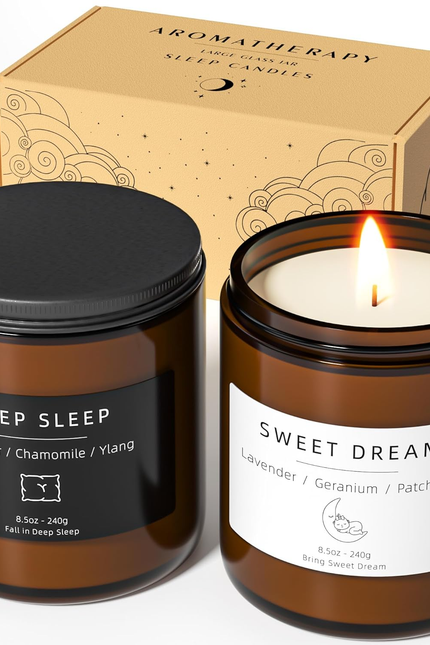 Scented Candles,  Candles for Home Scented, Candle Set for Stress Relief and Pro