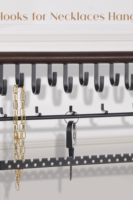 Jewelry Organizer Stand Necklace Organizer Earring Holder, 6 Tier Jewelry Stand 
