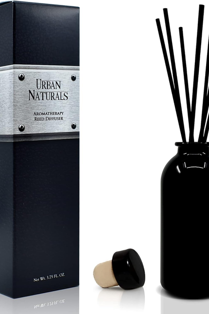 Crisp White Linen Reed Diffuser Gift Set | with Citrus, Ozone, Ylang-Ylang, Lili