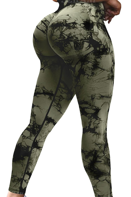 SZKANI Butt Lifting Leggings for Women Booty High Waisted Workout Yoga Pants Scr