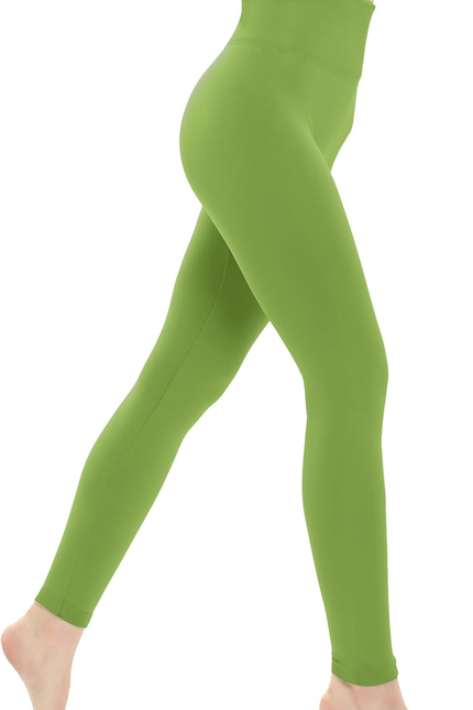 DINNAPE Fleece Lined Leggings Women - Soft Warm Thick High Waisted Tummy Control