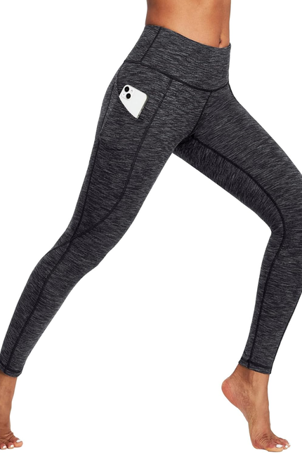 Ewedoos Leggings with Pockets for Women High Waisted Athletic Workout Compressio
