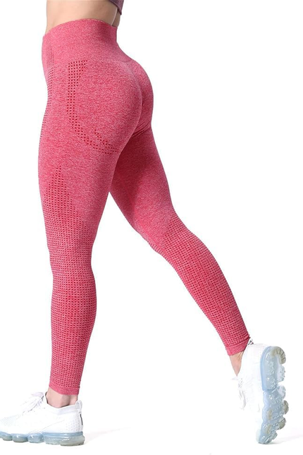 Aoxjox Women'S High Waist Workout Gym Vital Seamless Leggings Yoga Pants