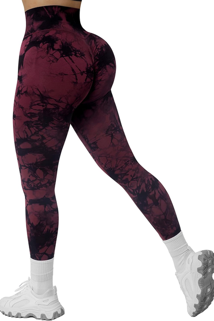 RXRXCOCO Womens High Waist Tummy Control Leggings Ruched Butt Lift Yoga Pants Wo