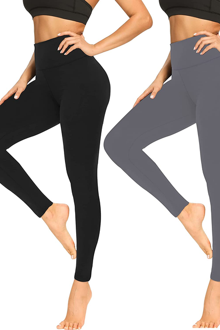 Buttery Soft Leggings for Women - High Waisted Tummy Control No See through Work