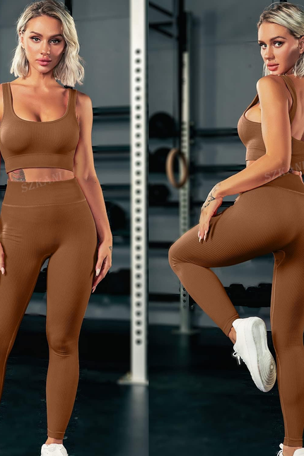 SZKANI Butt Lifting Leggings for Women Booty High Waisted Workout Yoga Pants Scr