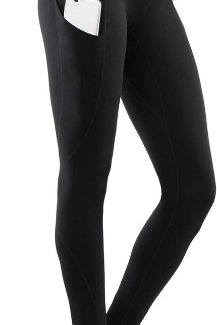 Lingswallow High Waist Yoga Pants - Yoga Pants with Pockets Tummy Control, 4 Way