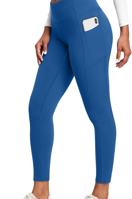 Heathyoga Leggings with Pockets for Women Tummy Control High Waisted Yoga Pants 