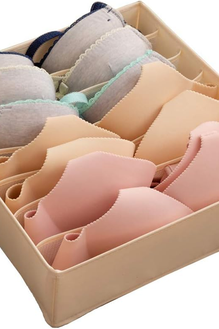 Collapsible Fabric Drawer Organizer Divider,Closet Storage Box Bins Containers f