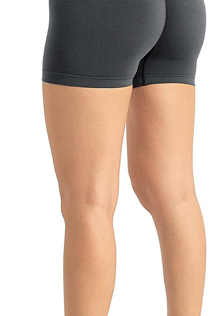 High Waist Workout Shorts for Women Seamless Scrunch Butt Lifting Short Gym Smil