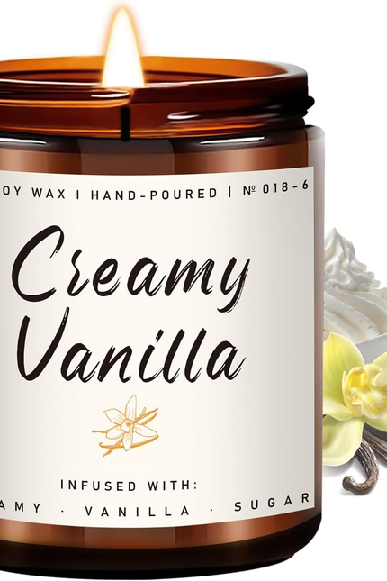 Scented Candle for Home | Sage Citrus Candle | Aromatherapy Candles - Soy Candle