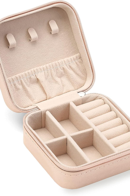 Plush Velvet Travel Jewelry Case, Travel Jewelry Organizer, Jewelry Travel Case,