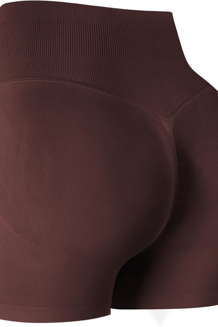 Workout Gym Shorts Women, High Waisted Seamless Butt Lifting Scrunch Butt Sports