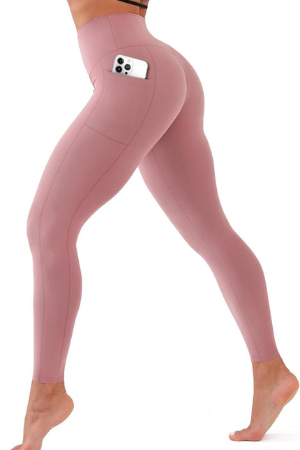CHARMKING High Waisted Leggings for Women – Soft Tummy Control Yoga Pants Workou