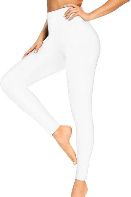 Buttery Soft Leggings for Women - High Waisted Tummy Control No See through Work