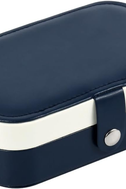 Jiemei Jewelry Box, Travel Jewelry Organizer Cases with Doubel Layer for Women’S