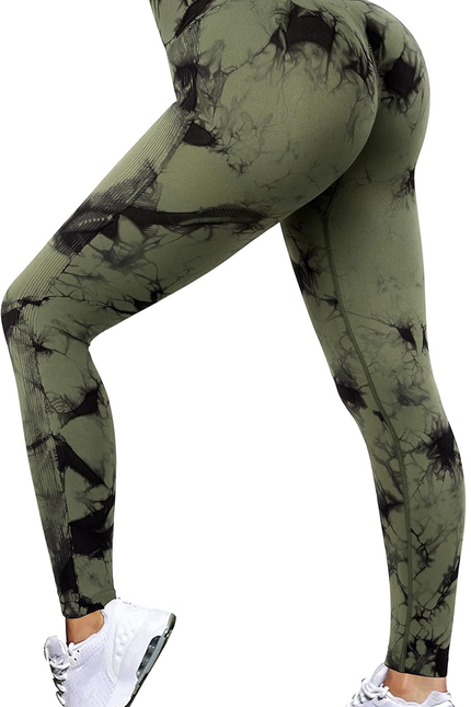 Women Scrunch Butt Lifting Leggings Seamless High Waisted Workout Yoga Pants
