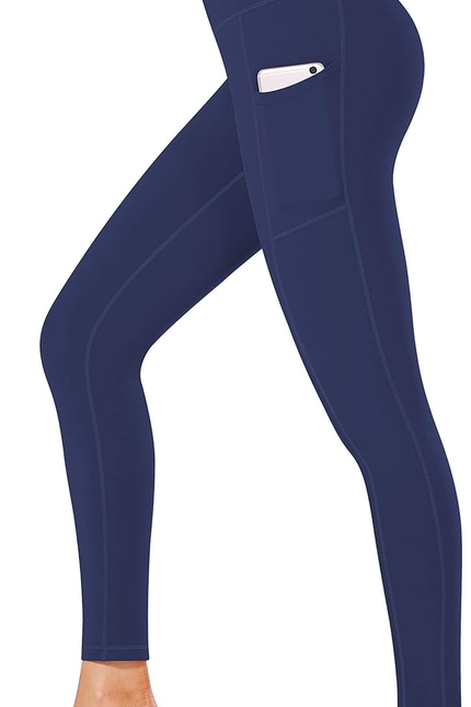 Fengbay High Waist Yoga Pants, Pocket Yoga Pants Tummy Control Workout Running 4