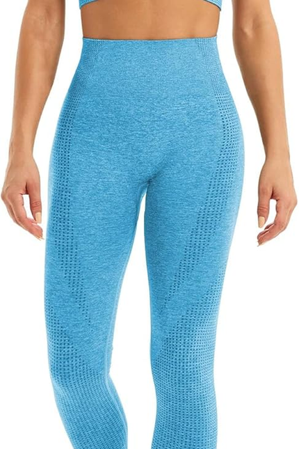Women 2 Piece Workout Outfits Sports Bra Seamless Leggings Yoga Gym Activewear S