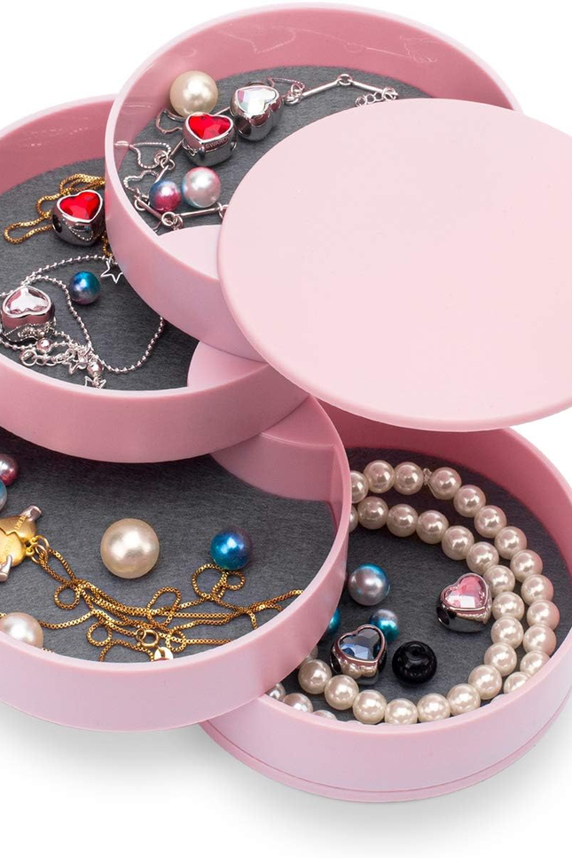 Jewelry Organizer, Small Jewelry Box Earring Holder for Women, Jewelry Storage B