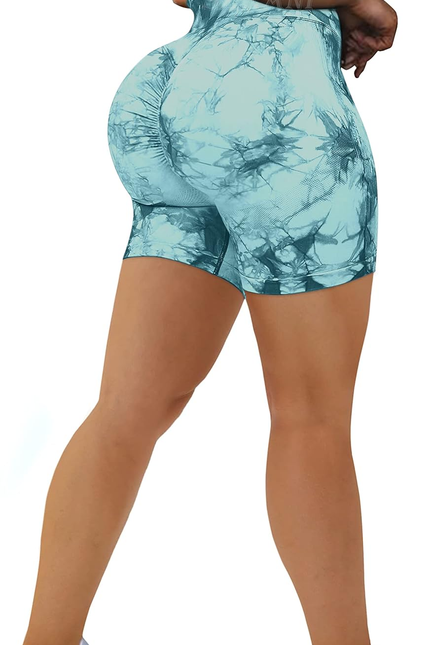 Scrunch Butt Lifting Seamless Shorts for Women High Waist Tummy Control Workout 