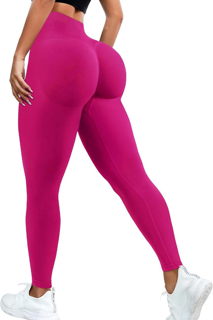 JGS1996 Hidden Scrunch Butt Lifting Leggings for Women Tummy Control High Waiste