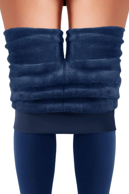 AHLW Winter Warm Fleece Lined Leggings for Women - High Waisted Thick Thermal Le