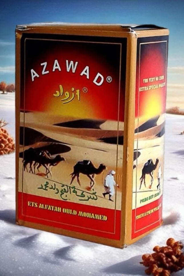 AZAWAD The Vert Green Tea - 250g | Authentic & Refreshing Mauritanian-Style Tea