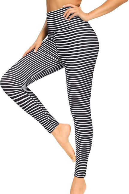 High Waisted Leggings for Women – Soft Tummy Control Yoga Pants Workout Athletic