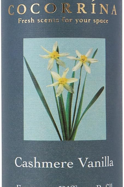 Reed Diffuser Refill - Cashmere Vanilla 6.7 Oz. Scented Oil for Reed Diffuser Ho