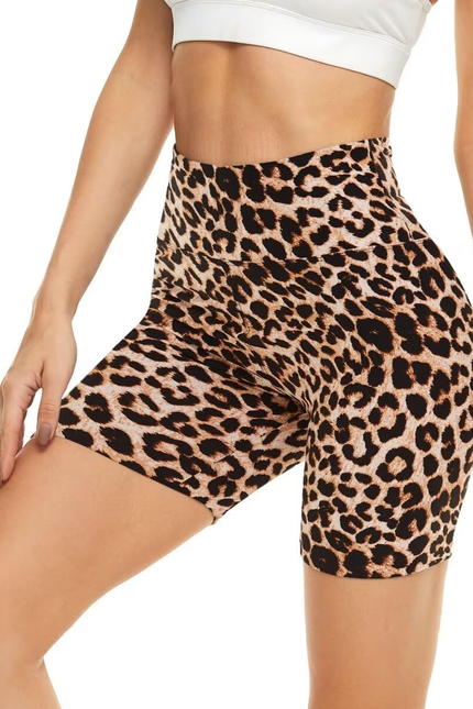5” Biker Shorts for Women - High Waist Tummy Control Stretch Spandex Workout Yog