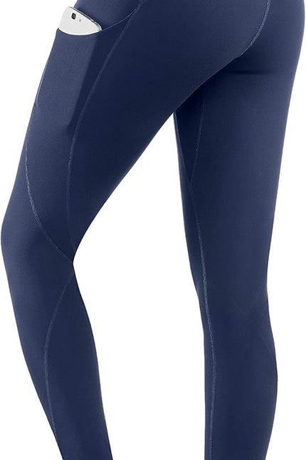 Lingswallow High Waist Yoga Pants - Yoga Pants with Pockets Tummy Control, 4 Way
