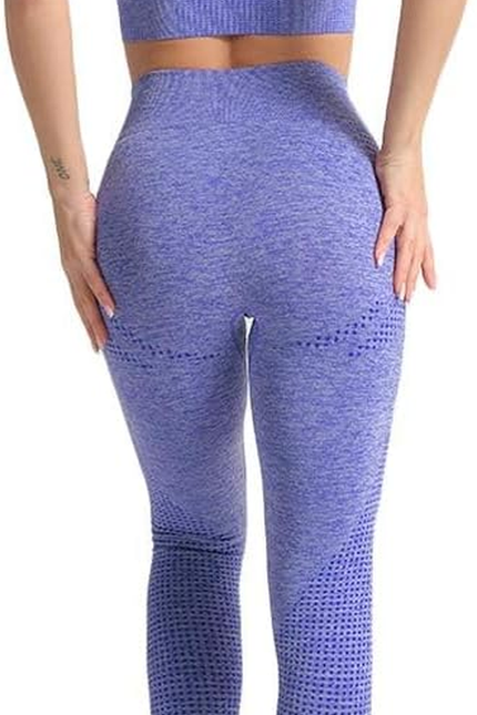 Women 2 Piece Workout Outfits Sports Bra Seamless Leggings Yoga Gym Activewear S