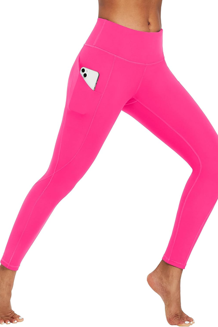 Ewedoos Leggings with Pockets for Women High Waisted Athletic Workout Compressio