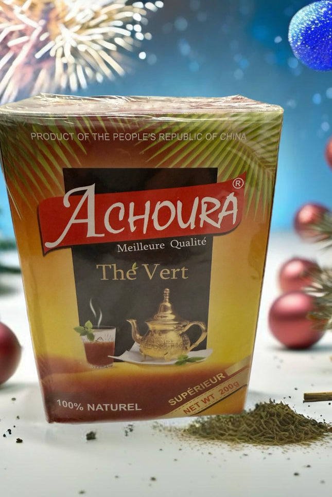 Achoura The Vert Green Tea - 200g | Premium, Loose Leaf Green Tea