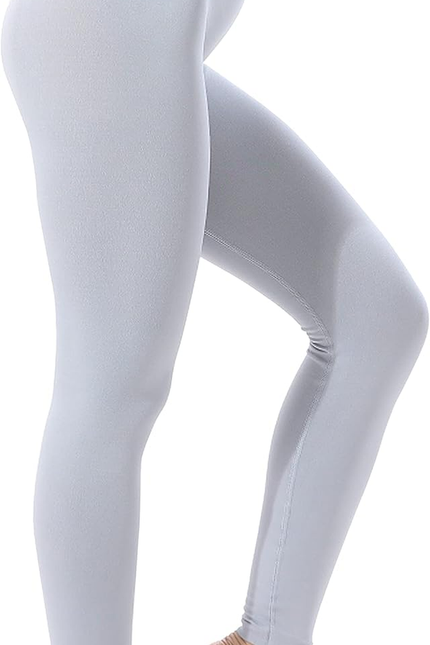 DINNAPE Fleece Lined Leggings Women - Soft Warm Thick High Waisted Tummy Control