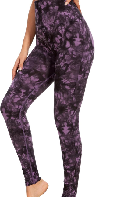 DINNAPE Fleece Lined Leggings Women - Soft Warm Thick High Waisted Tummy Control